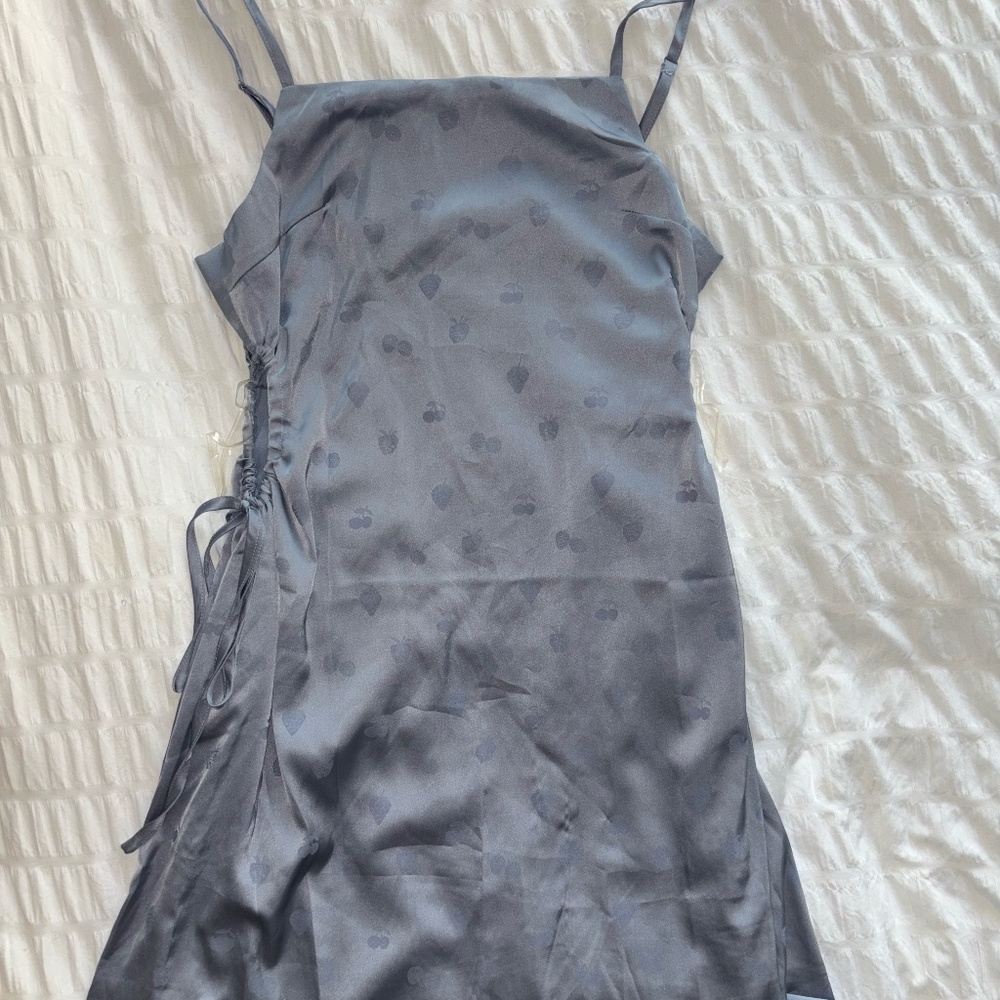 Light Blue Strawberry Dress